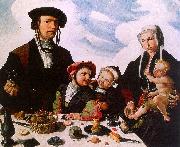 Maerten Jacobsz van Heemskerck Family Portrait china oil painting reproduction